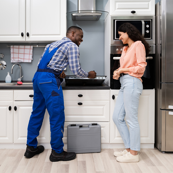 can you provide an estimate for cooktop repair before beginning any work in Meeker County